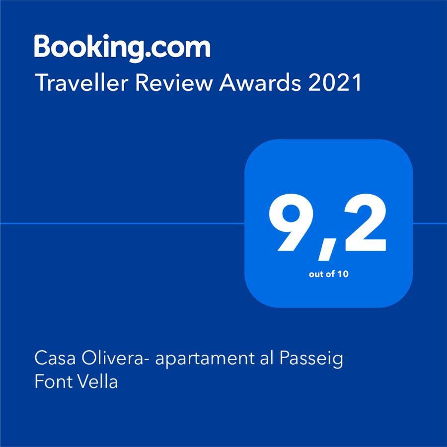 Casa Olivera- Apartament Al Passeig Font Vella Sant Hilari Sacalm Εξωτερικό φωτογραφία